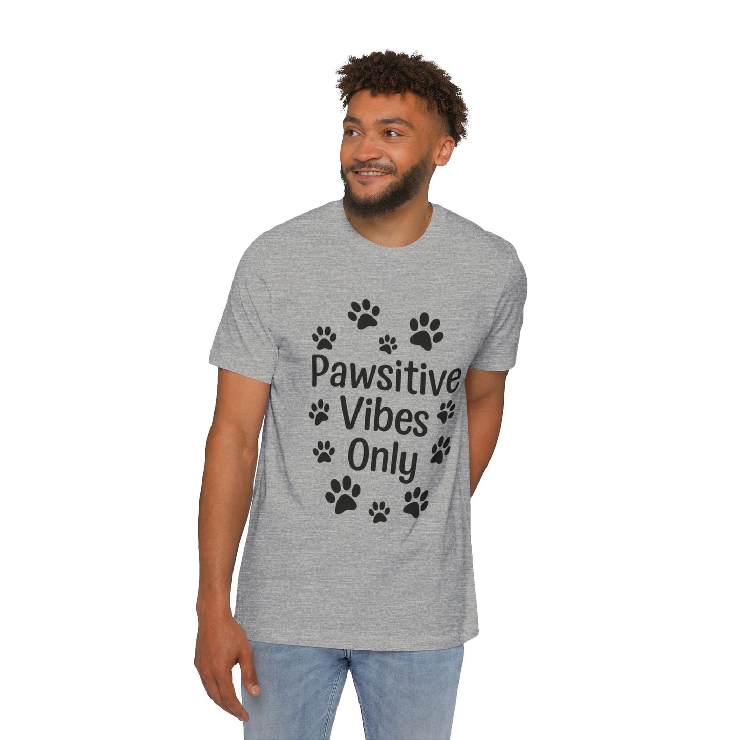 Pawsitive Vibes Only – Dog Lover T-Shirt