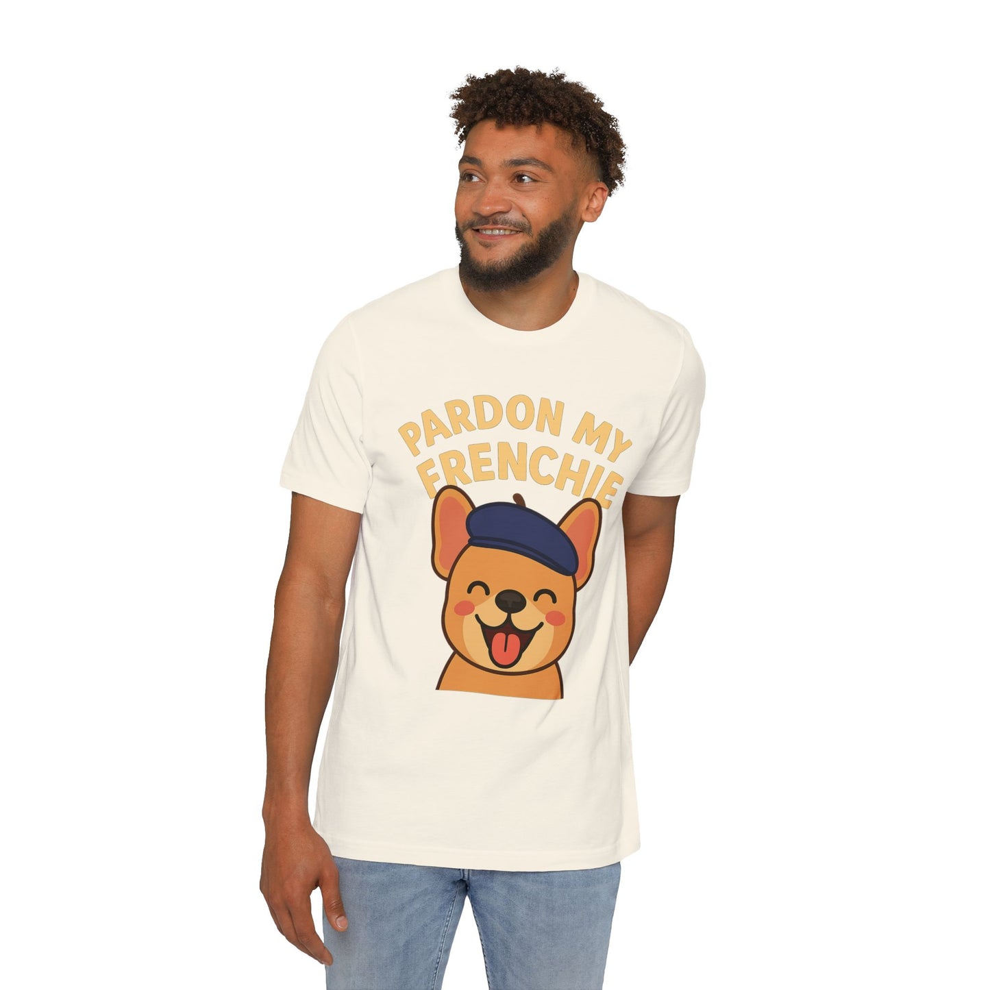 Pardon My Frenchie. Funny French Bulldog T-Shirt | Unisex Pet Lover Tee
