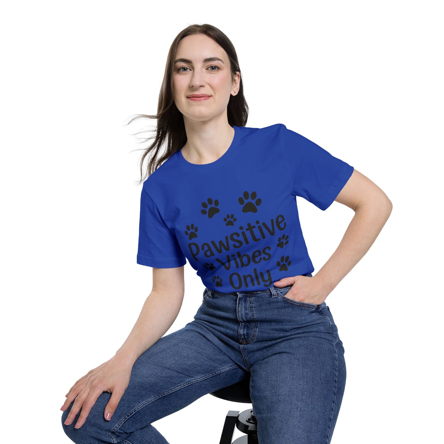 Pawsitive Vibes Only – Dog Lover T-Shirt