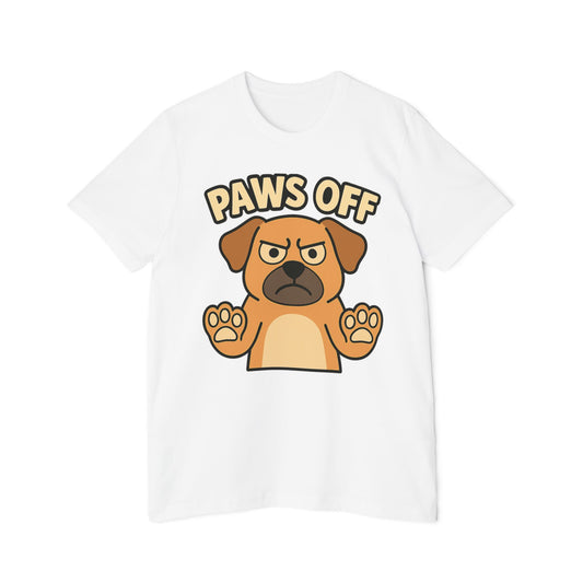 Paws Off Funny Dog T-Shirt | Unisex Pet Lover Tee