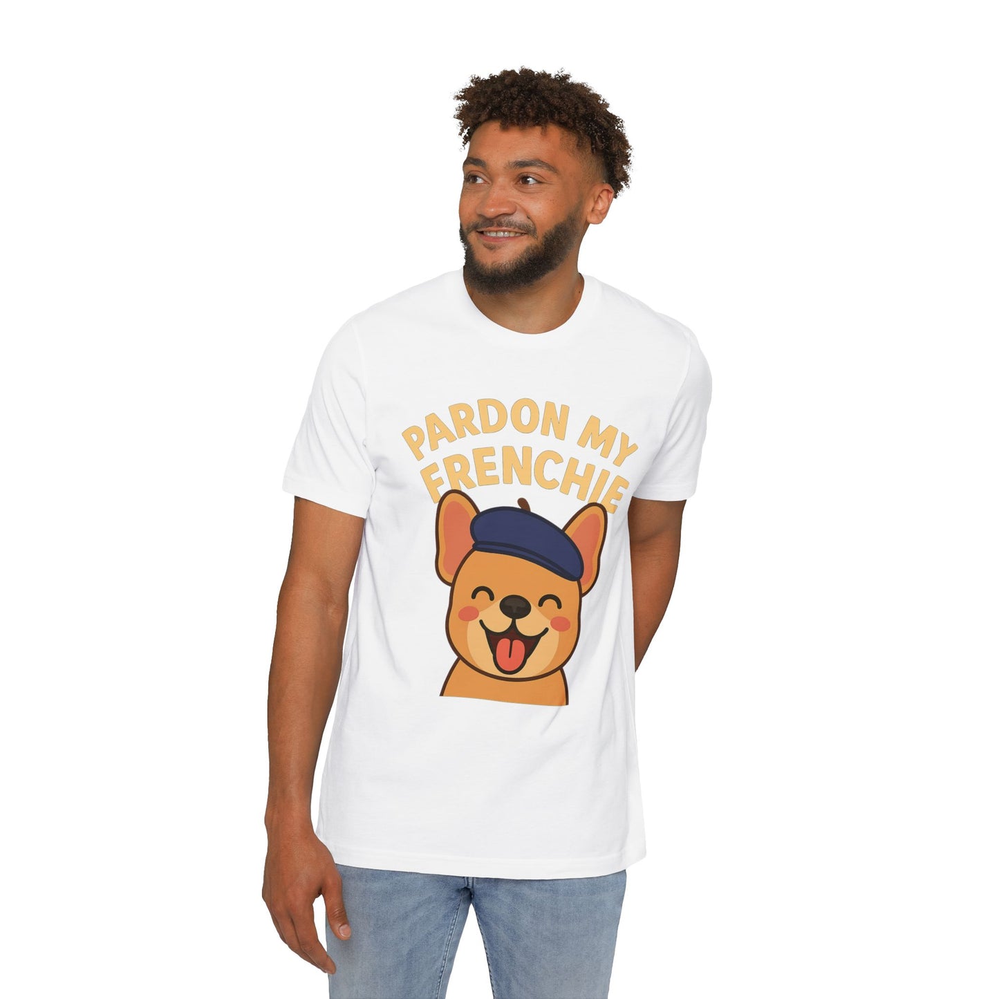 Pardon My Frenchie. Funny French Bulldog T-Shirt | Unisex Pet Lover Tee