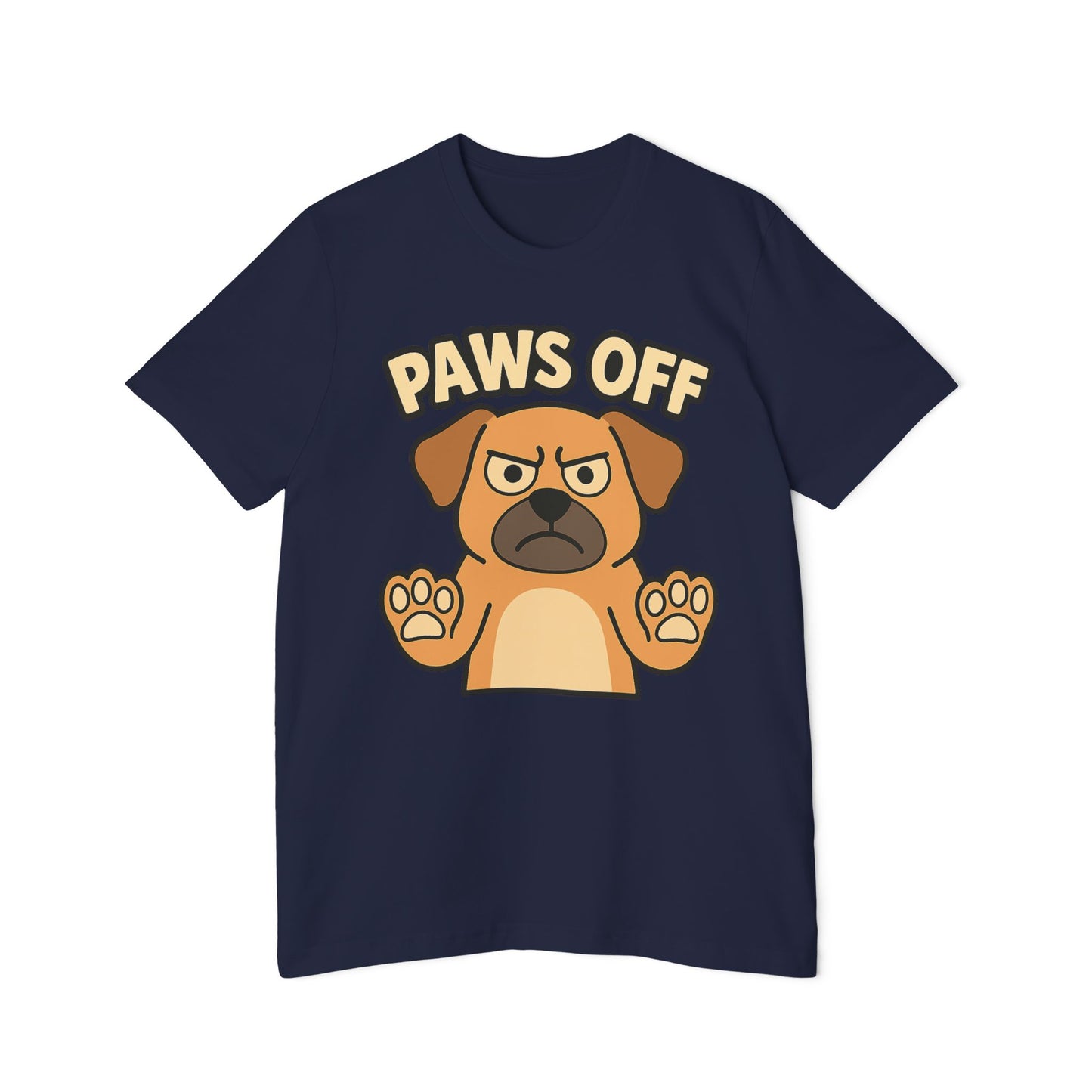 Paws Off Funny Dog T-Shirt | Unisex Pet Lover Tee