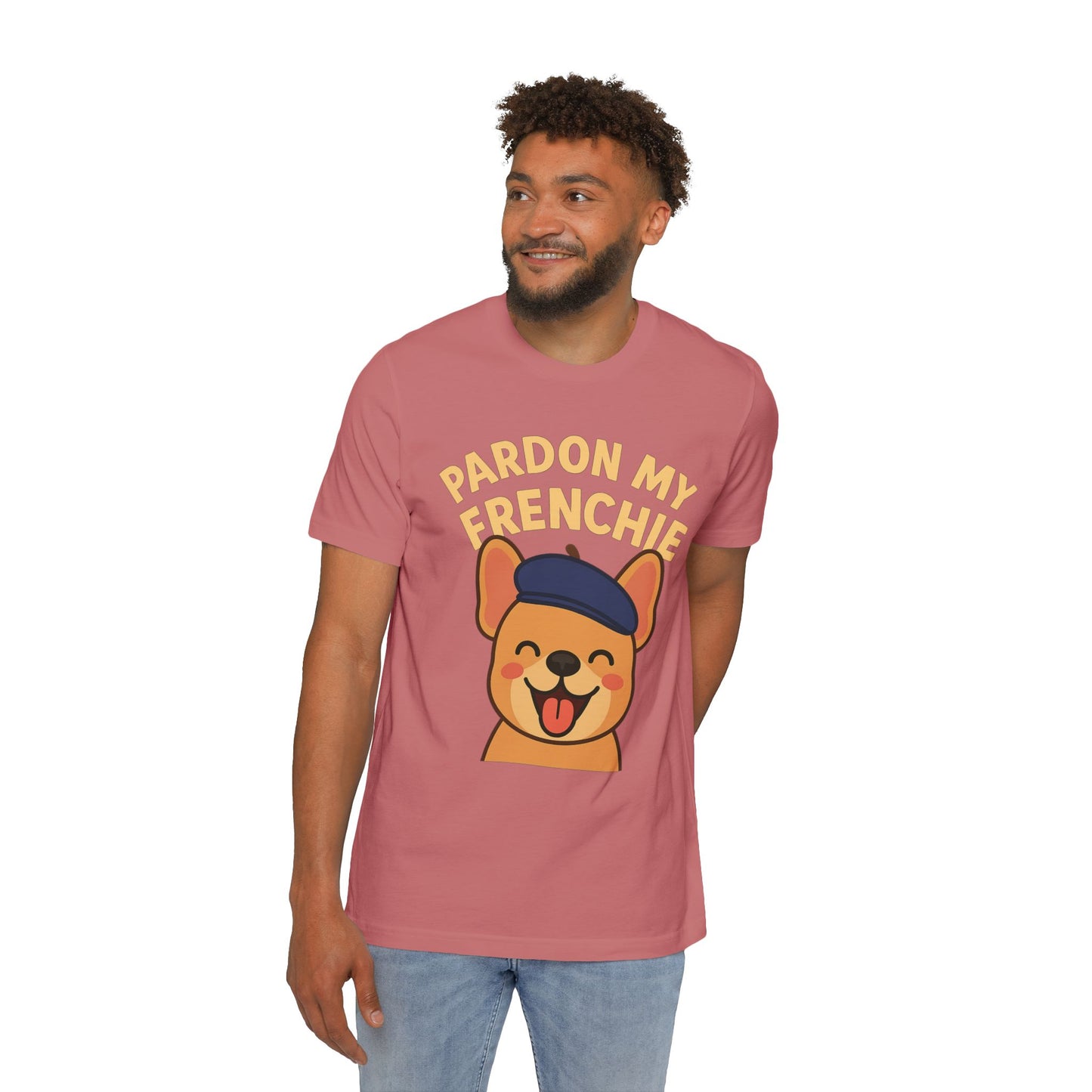 Pardon My Frenchie. Funny French Bulldog T-Shirt | Unisex Pet Lover Tee