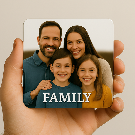 Custom Photo Magnet – 3x3, 4x4, or 6x6 Keepsake