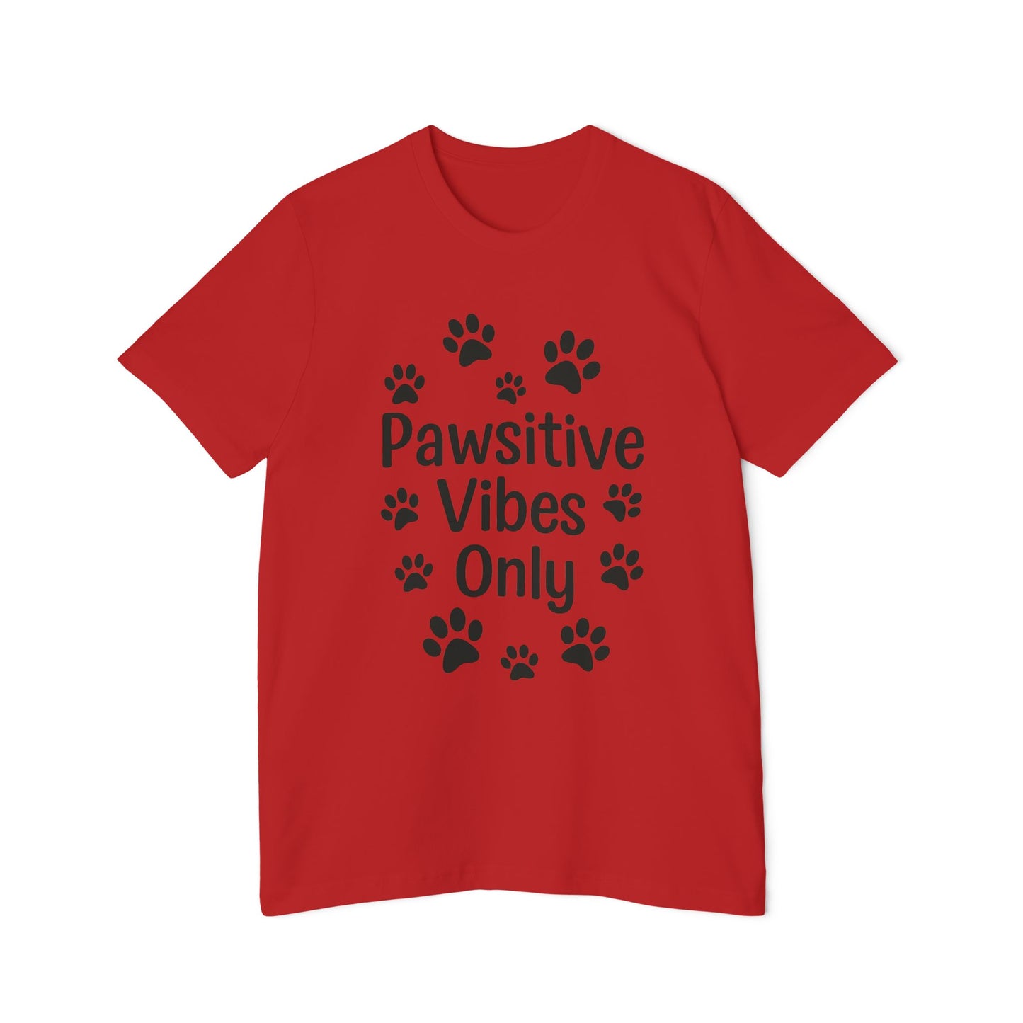 Pawsitive Vibes Only – Dog Lover T-Shirt
