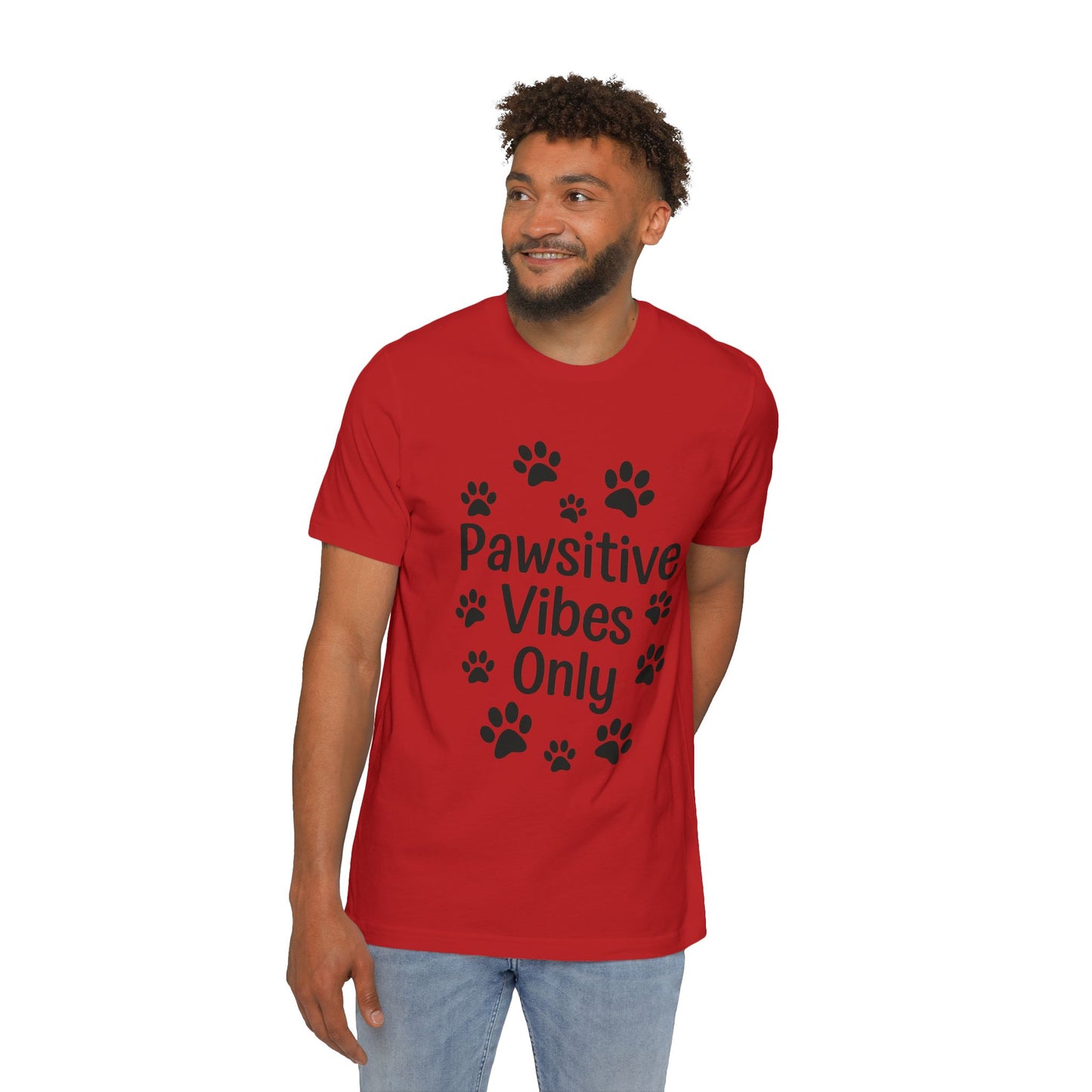Pawsitive Vibes Only – Dog Lover T-Shirt