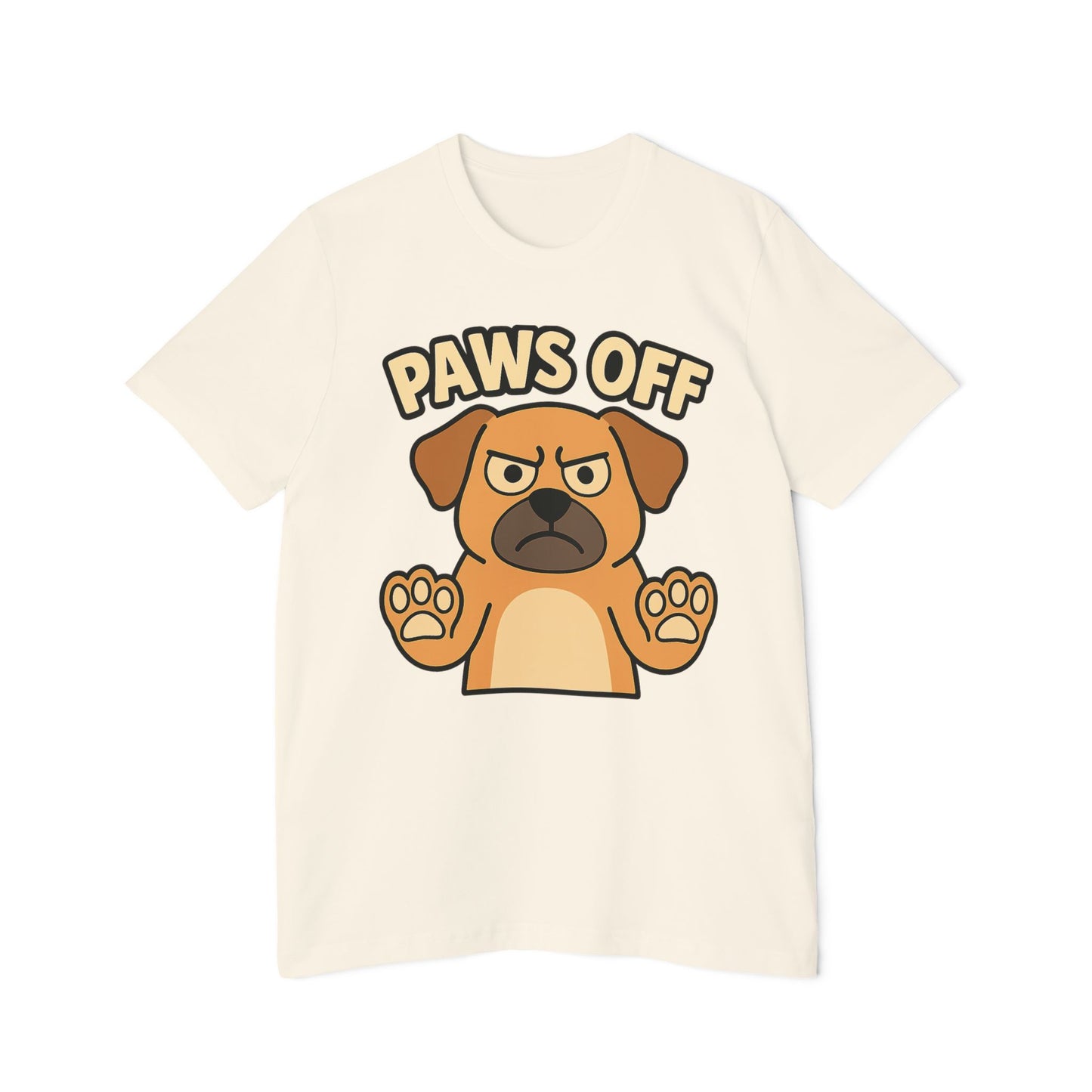Paws Off Funny Dog T-Shirt | Unisex Pet Lover Tee