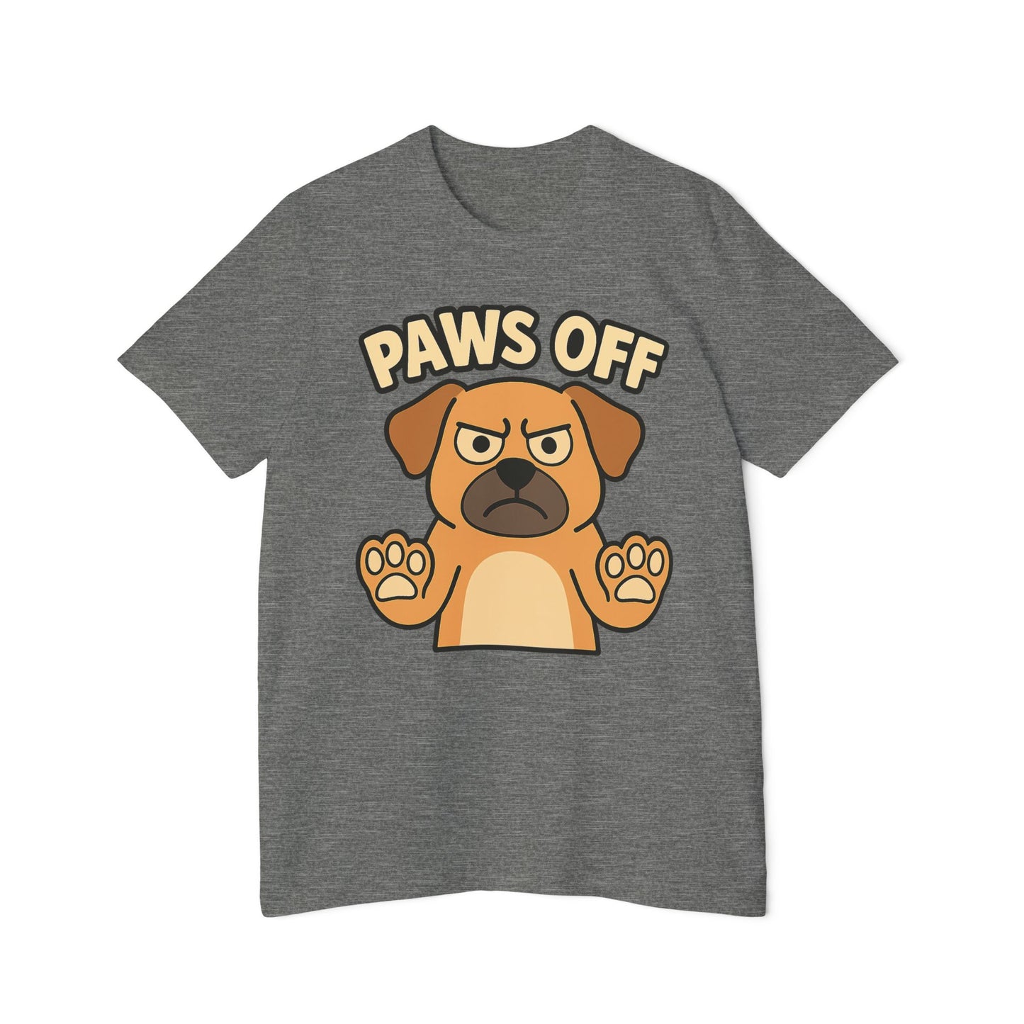 Paws Off Funny Dog T-Shirt | Unisex Pet Lover Tee