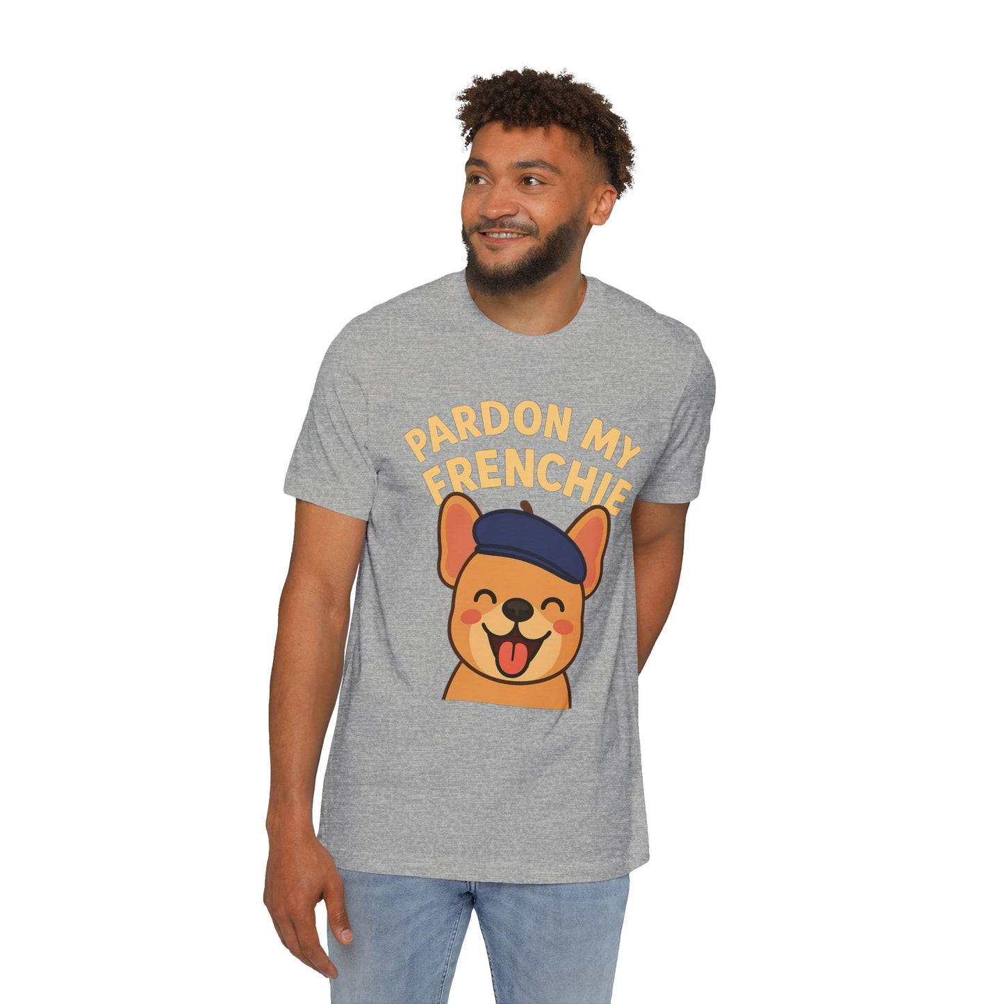 Pardon My Frenchie. Funny French Bulldog T-Shirt | Unisex Pet Lover Tee