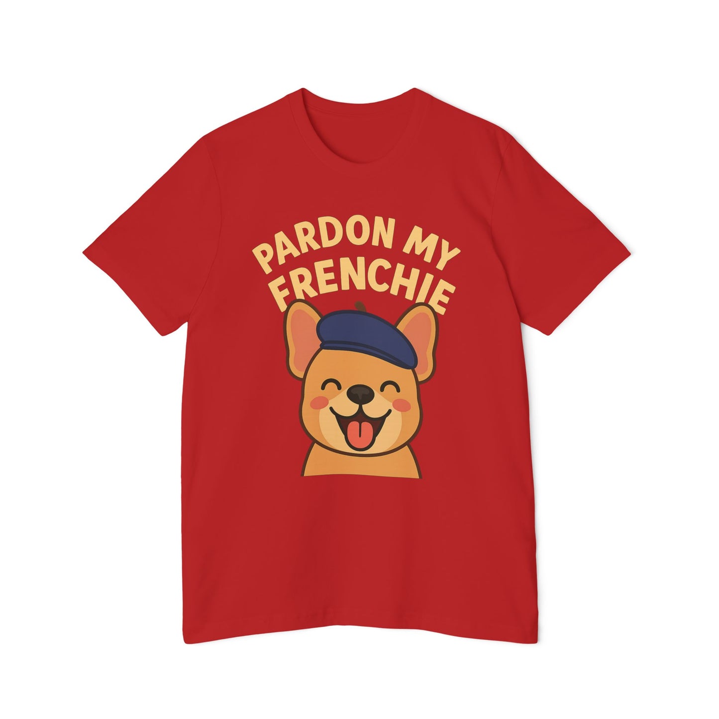 Pardon My Frenchie. Funny French Bulldog T-Shirt | Unisex Pet Lover Tee