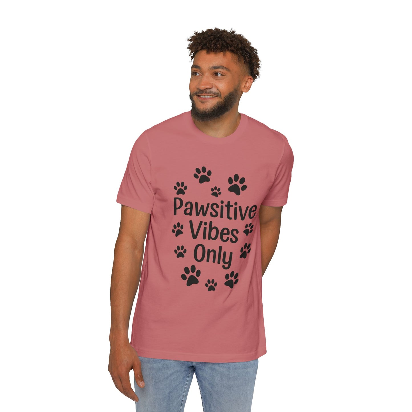 Pawsitive Vibes Only – Dog Lover T-Shirt