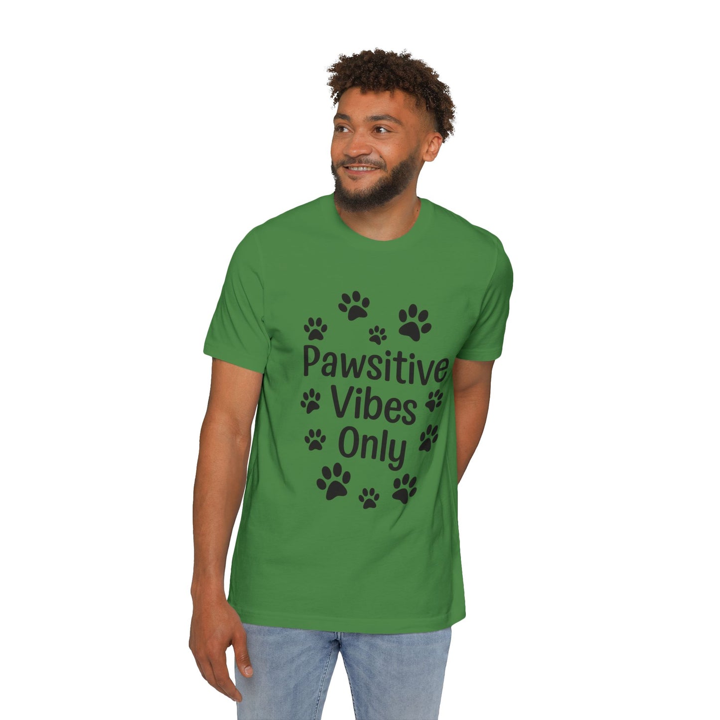 Pawsitive Vibes Only – Dog Lover T-Shirt