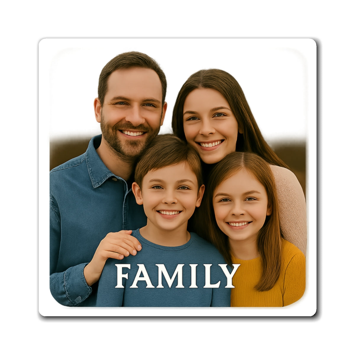 Custom Photo Magnet – 3x3, 4x4, or 6x6 Keepsake