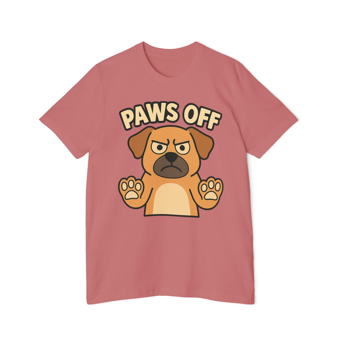 Paws Off Funny Dog T-Shirt | Unisex Pet Lover Tee