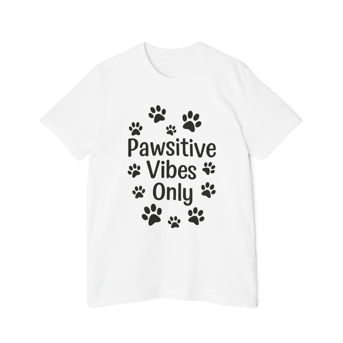 Pawsitive Vibes Only – Dog Lover T-Shirt