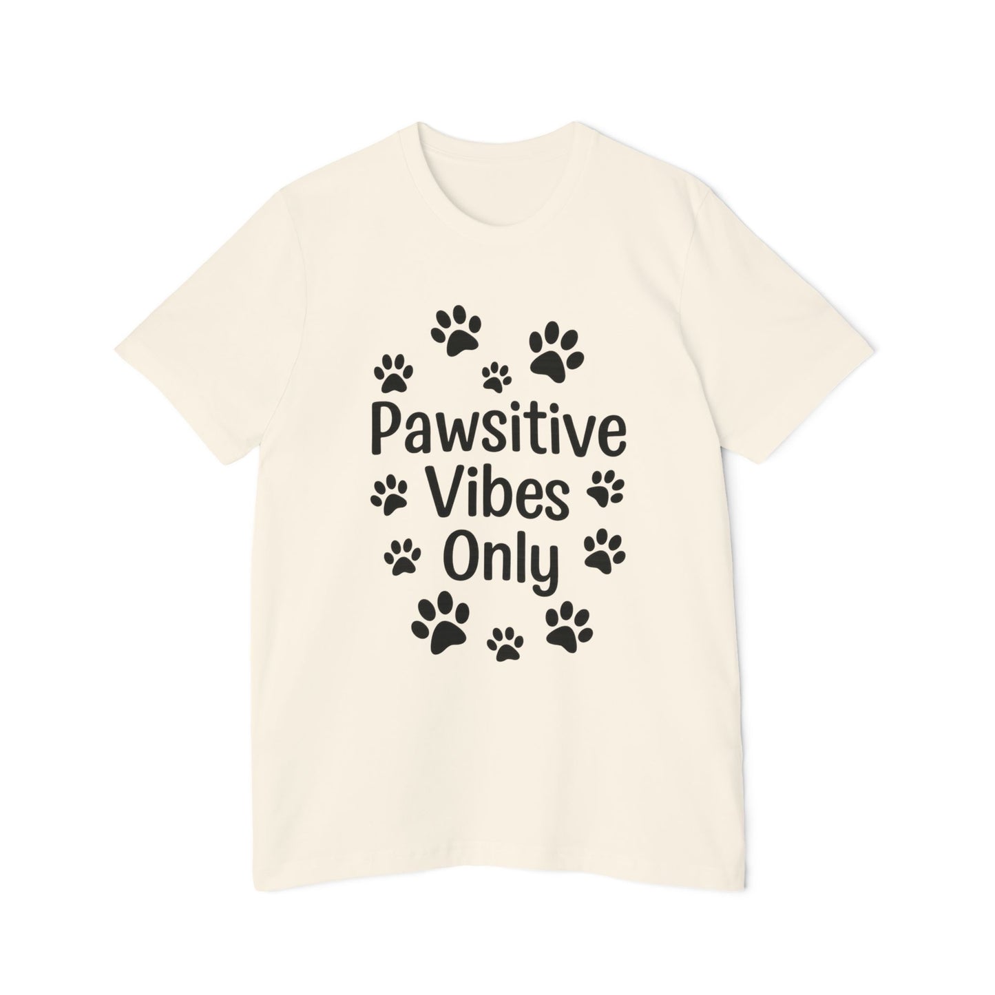Pawsitive Vibes Only – Dog Lover T-Shirt