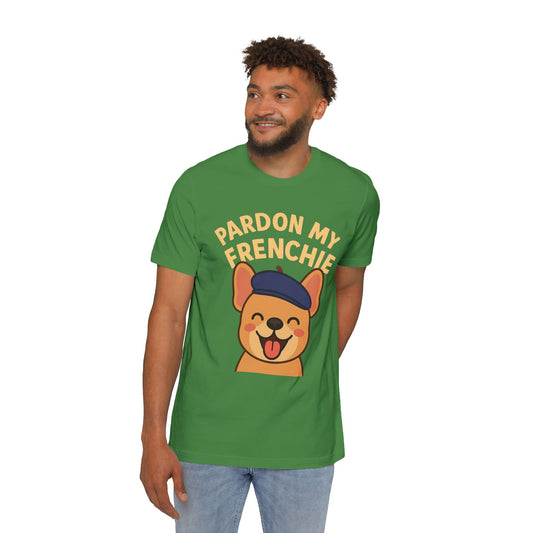 Pardon My Frenchie. Funny French Bulldog T-Shirt | Unisex Pet Lover Tee