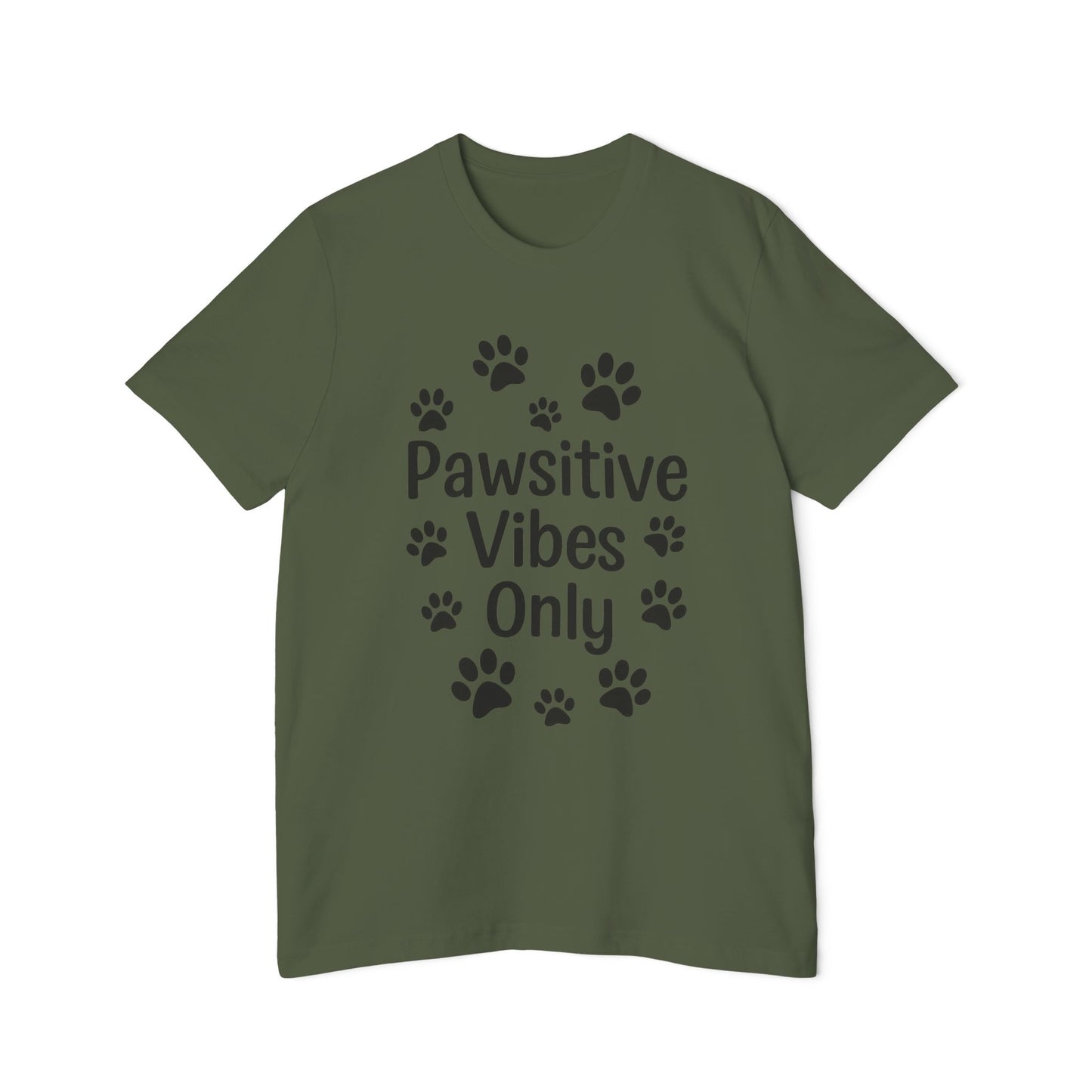 Pawsitive Vibes Only – Dog Lover T-Shirt